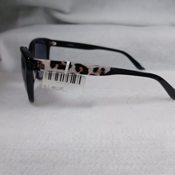 Bebe Sunglasses Temptation BB7185 001 Jet 54 17 135 Cat Eye main image 2
